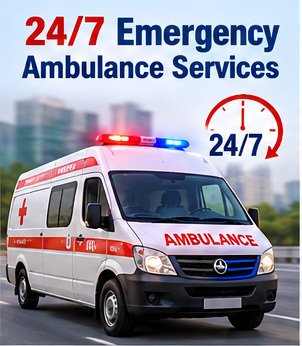 Emergency ambulance on call