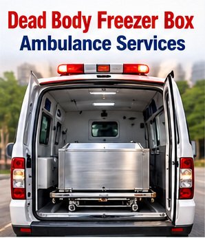 Freezer box ambulance